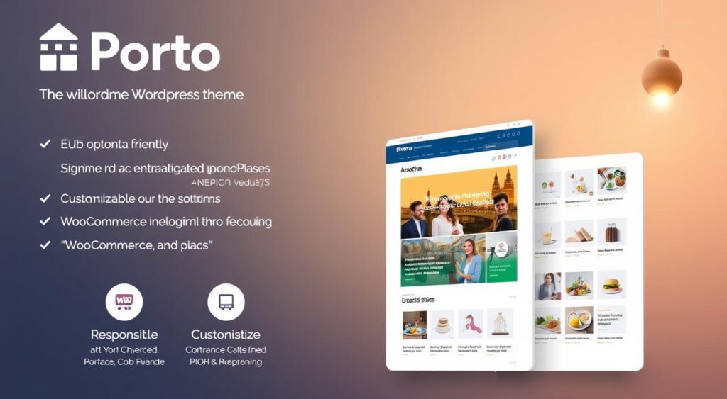 porto wordpress theme features